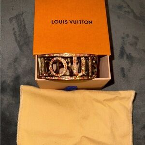 Louis Vuitton Crystal bracelet